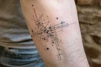 design fine line tattoo artwork