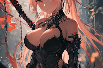 draw amazing anime ilustration for you