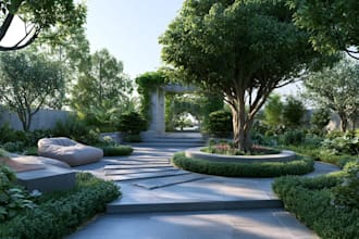 do landscape designing home garden high quality renderings