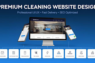 build a wordpress cleaning service website with booking and quote form