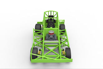 design open wheel race car chassis,formula sae spaceframe,f1 student vehicle cad