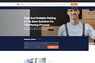 build squarespace commercial moving website movers website relocation website