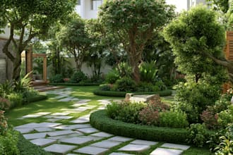do landscape designing home garden high quality renderings