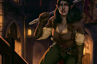 dnd character art and dnd character art