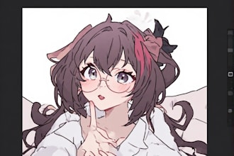 make your fanart, anime, or other style using procreate