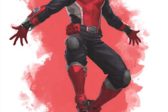 design a superhero comic