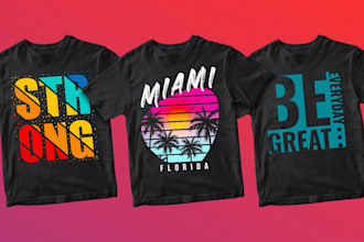 do t shirt design and graphic t shirt design