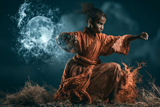 do photoshop editing, manipulation and mockup design