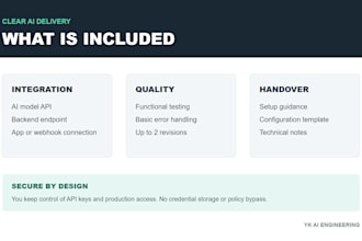 build or integrate an ai agent into your web app