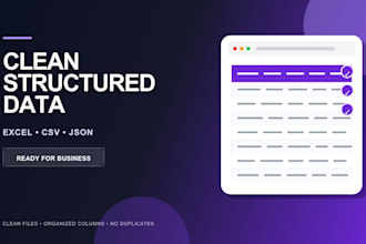 scrape, clean, and deliver structured data from any website