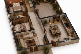 create a custom interior design with mood boards