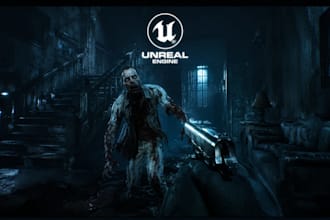 do unreal engine game development, create unreal engine game, ue5 blueprints