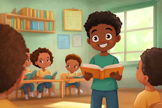 children book illustration and children book illustration