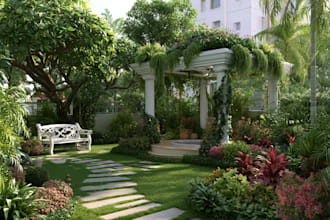 do landscape designing home garden high quality renderings