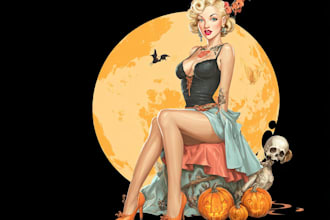 do a pin up girl and pin up girl