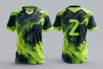 do custom jersey design or sublimation design