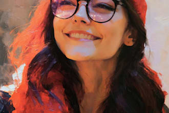 paint an oil replica of any painting with free shipping