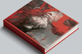 do fantasy book cover design, thriller book cover