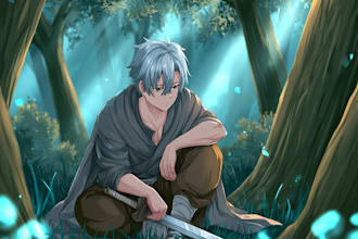 do a manga character