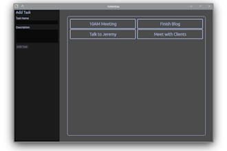 develop a desktop app
