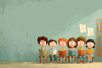 custom children story book illustration