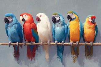 draw any bird species for you