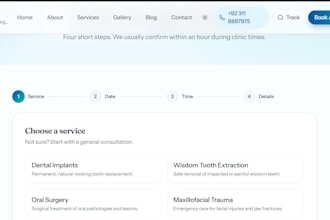 build a professional medical, dental, or clinic website with booking
