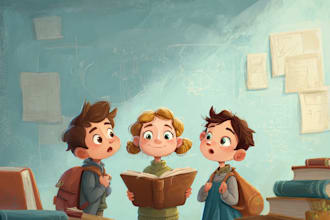 children book illustration and children book illustration