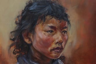 paint renaissance art oil painting portrait