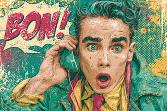 comic book, comic illustration, comic graphic novel