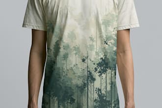 create minimalist typography and streetwear t shirt design