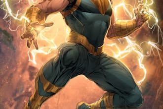 superhero character for comics