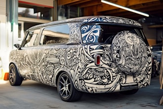 awesome car wrap design
