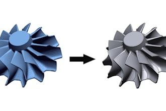 convert stl mesh into editable cad and manufacturing ready step files,