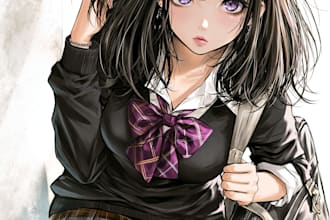 do a anime character