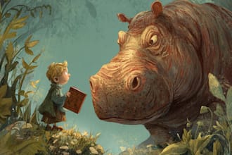 draw colorful children book illustrations