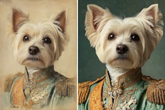 make a disney pet portrait