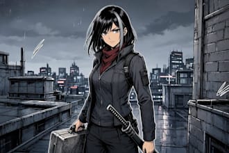 illustrate manga panels and comic book pages