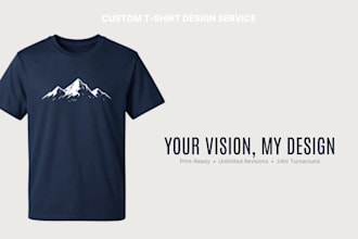 design a custom t shirt design