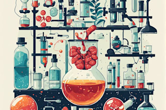 draw medical and science illustrations