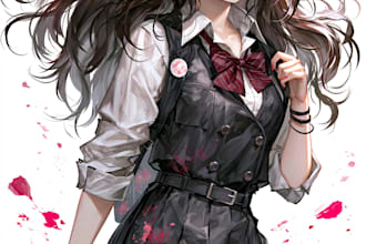 create custom anime oc character illustrations