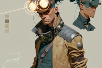 concept art for science fiction