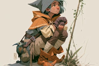 dnd, fantasy character and dnd character