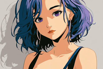 draw anime and manga illustrations