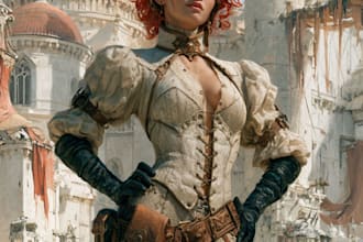 dnd, fantasy character and dnd character
