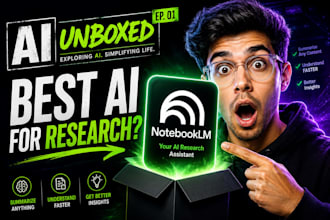 design high CTR ai and tech youtube thumbnails