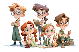 illustrate children storybook illustration children book