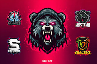 design esports gaming graphic banner, poster, or mascot logo