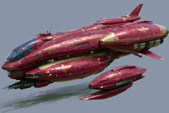 create high quality concept art for spacecraft vehicles and spaceships