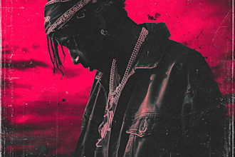 design creative album cover art or music artwork